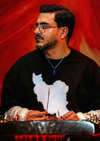 پوستر کنسرت کرج تکنوازی سنتور حسین دانشی کهن